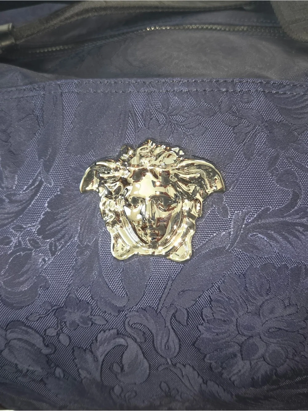 Versace Baroque Jacquard Weekender Bag